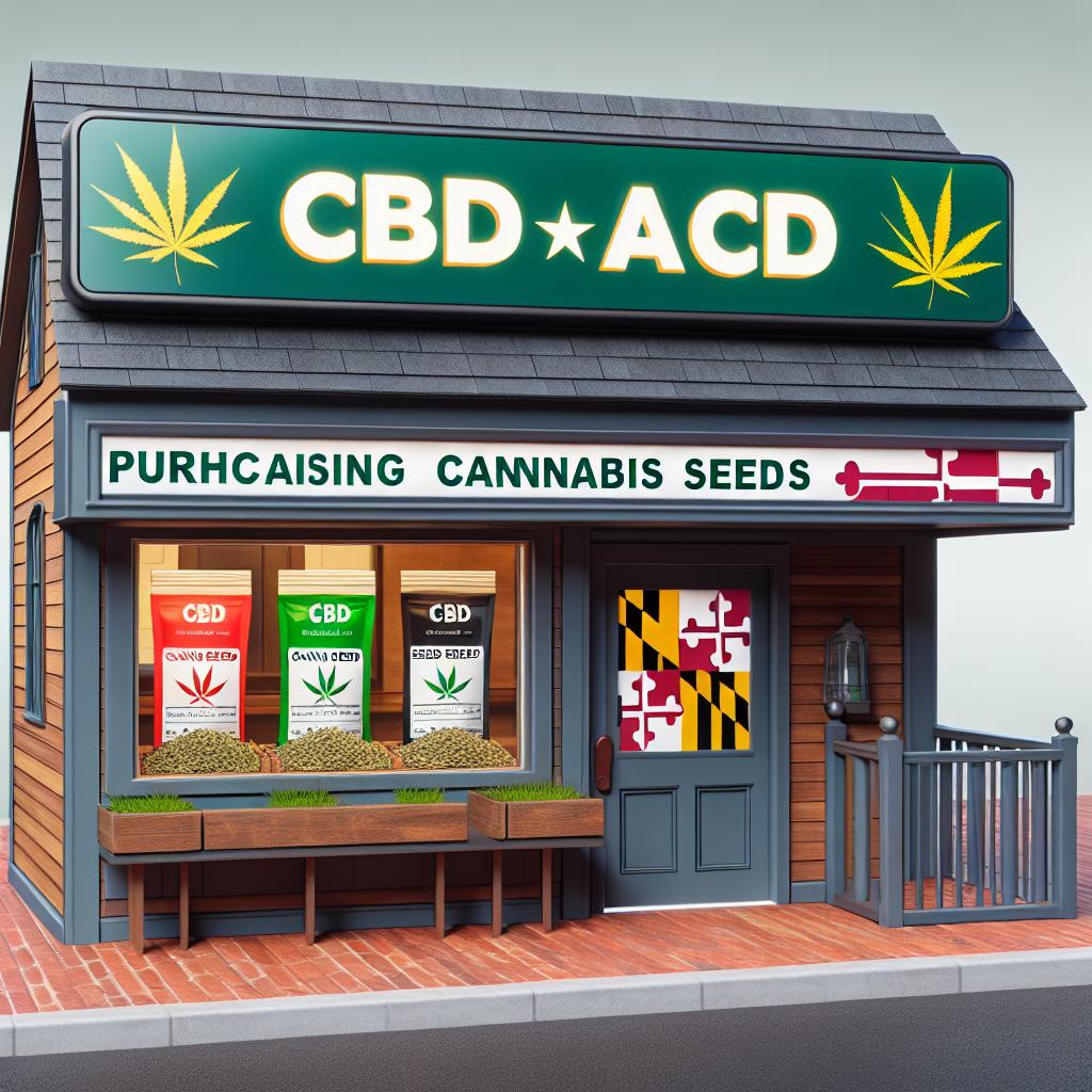 Buy Cannabis Seeds in Maryland at CBDACBD